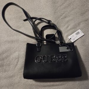 GUESS Factory Womens Hallow Lane Satchel